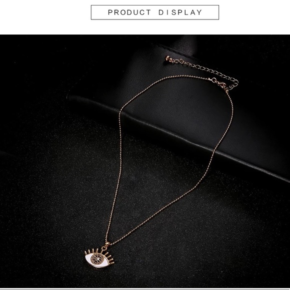 3/$30 💙 Evil Eye Pendant Necklace - Picture 8 of 8